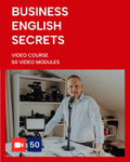 Business English Secrets course (50 lessons) + Business English Marketing book